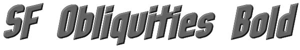 SF Obliquities Bold 