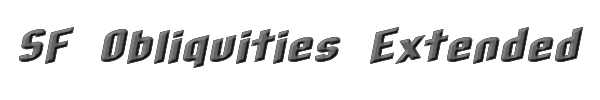 SF Obliquities Extended 
