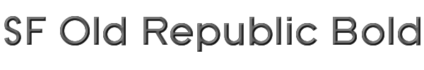 SF Old Republic Bold 