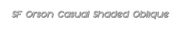 SF Orson Casual Shaded Oblique 