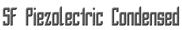 SF Piezolectric Condensed 