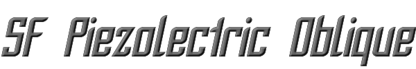 SF Piezolectric Oblique 