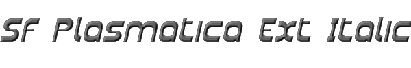 SF Plasmatica Ext Italic 