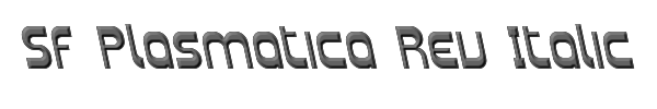 SF Plasmatica Rev Italic 