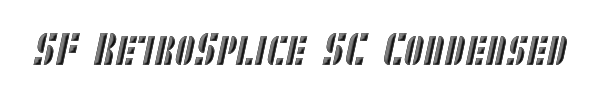 SF RetroSplice SC Condensed 
