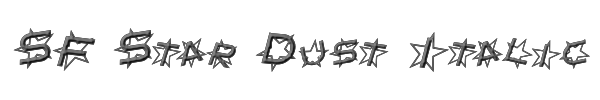 SF Star Dust Italic 