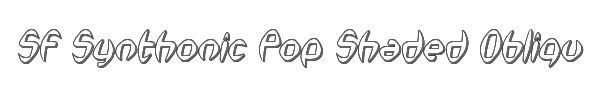 SF Synthonic Pop Shaded Oblique 