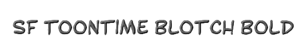 SF Toontime Blotch Bold 