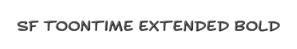 SF Toontime Extended Bold 