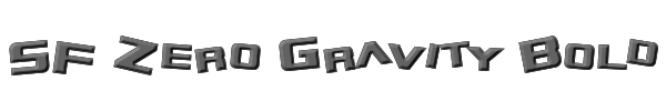SF Zero Gravity Bold 