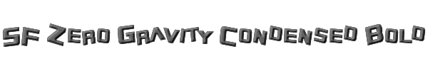 SF Zero Gravity Condensed Bold 