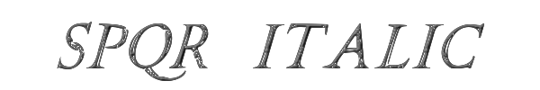SPQR Italic 