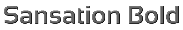 Sansation Bold 