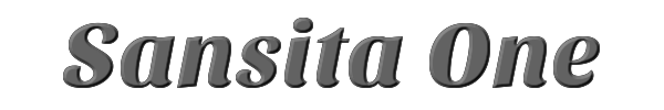 Sansita One 