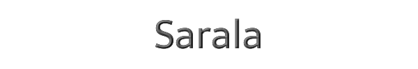 Sarala 