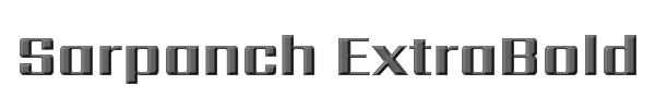Sarpanch ExtraBold 
