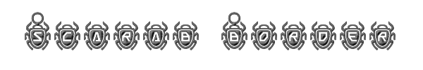 Scarab Border 