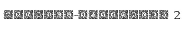 Schmuck-Initialen 2 