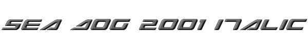 Sea Dog 2001 Italic 