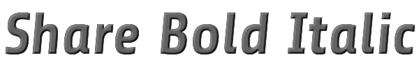 Share Bold Italic 