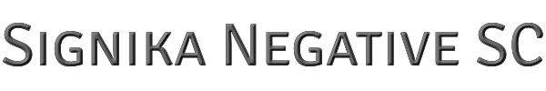 Signika Negative SC 