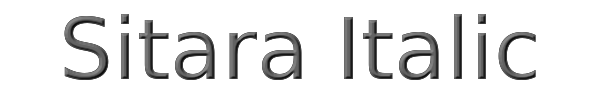 Sitara Italic 