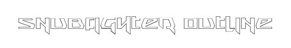 Snubfighter Outline 