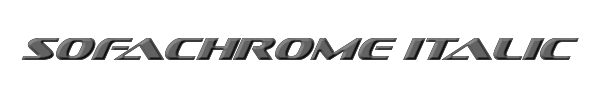 Sofachrome Italic 