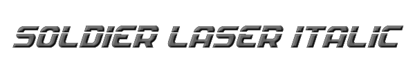 Soldier Laser Italic 