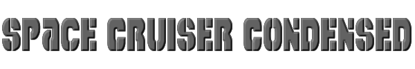 Space Cruiser Condensed 