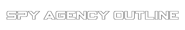 Spy Agency Outline 