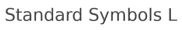 Standard Symbols L 