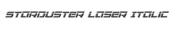 Starduster Laser Italic 