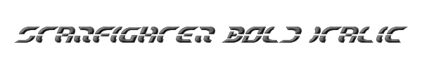 Starfighter Bold Italic 