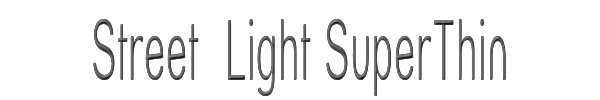 Street  Light SuperThin 