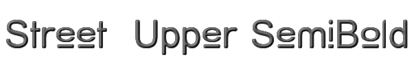 Street  Upper SemiBold 