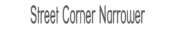 Street Corner Narrower 