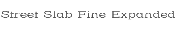 Street Slab Fine Expanded 