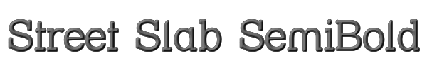 Street Slab SemiBold 