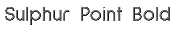 Sulphur Point Bold 