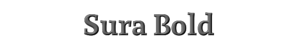 Sura Bold 