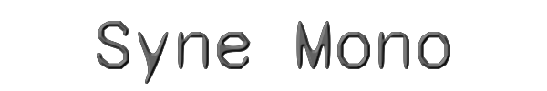 Syne Mono 