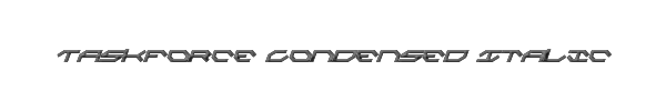 Taskforce Condensed Italic 