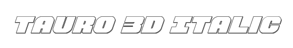Tauro 3D Italic 