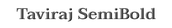 Taviraj SemiBold 