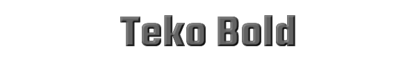 Teko Bold 