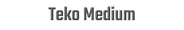 Teko Medium 