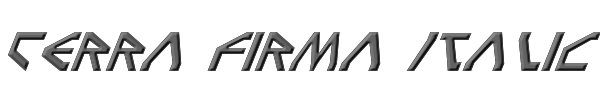 Terra Firma Italic 