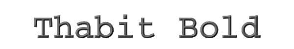 Thabit Bold 