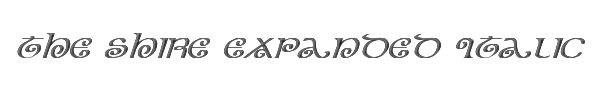 The Shire Expanded Italic 